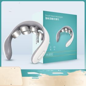 Portable Smart Neck Massager Vibration Hot Compress